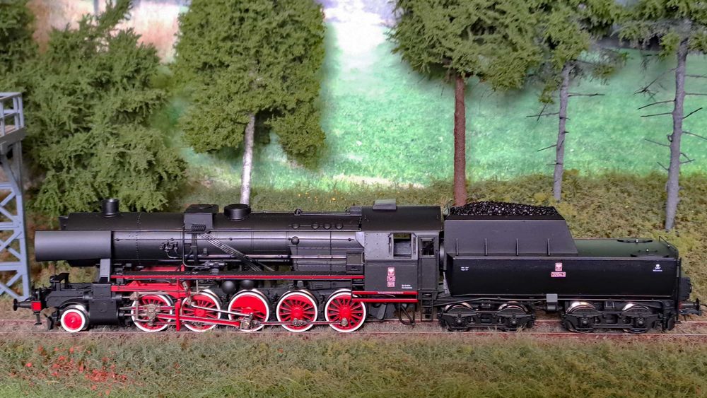 Parowóz Roco Ty2 911, nr katalogowy 72062, analog, prawie używany :)