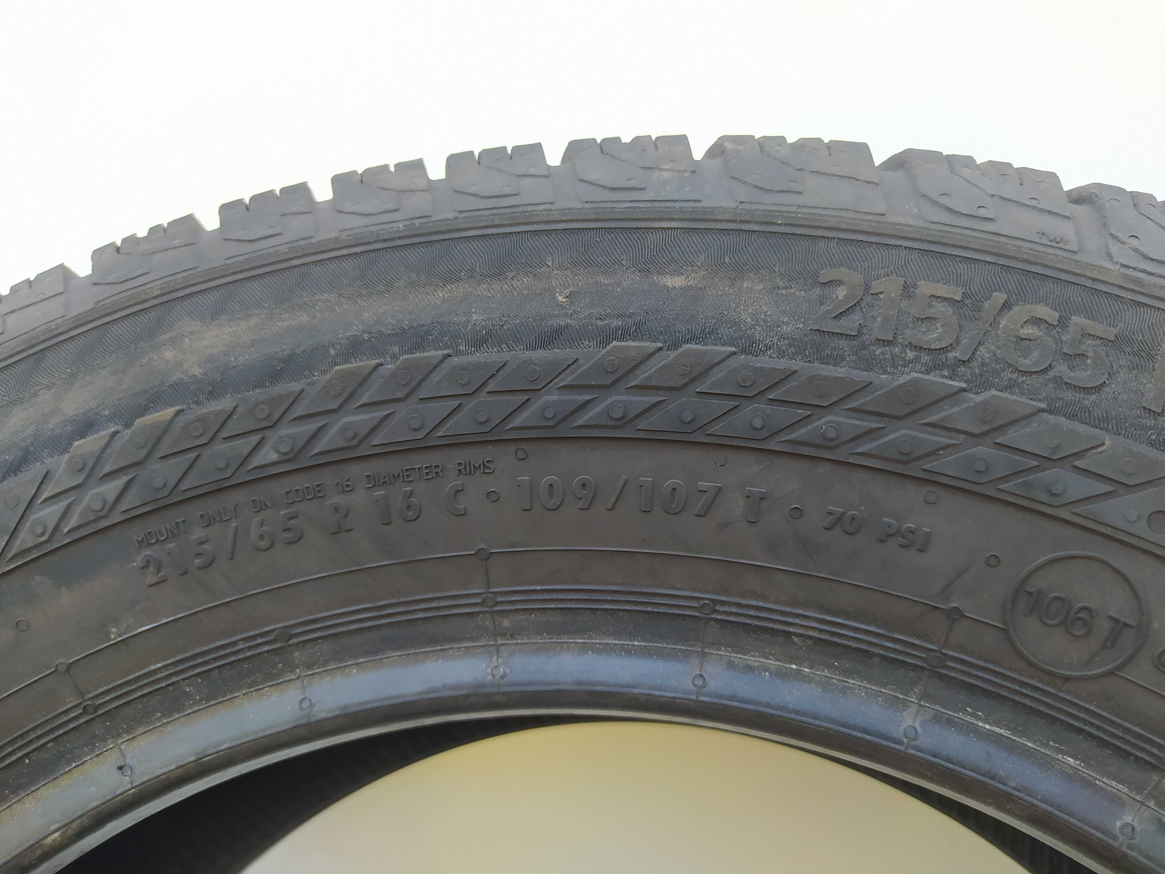 1x 215/65 R16C Continental VanContact 4Season 2021