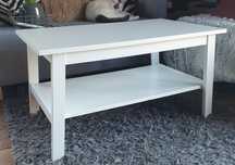 Biały stolik kawowy ikea