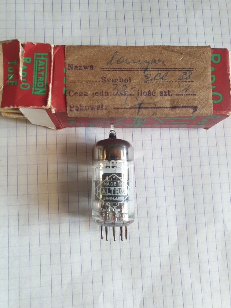 Lampa elektronowa Haltron ECC88