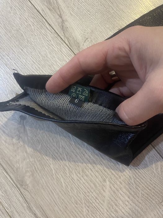 Шкіряні довгі перчатки