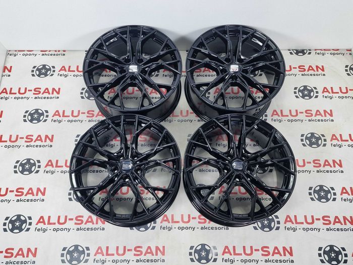 Nowe alufelgi SEAT 18" 5x112 Altea Ateca Exeo Leon Toledo-Czarne