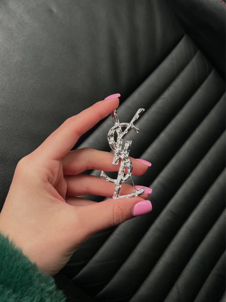 Брошка YSL Yves Saint Laurent