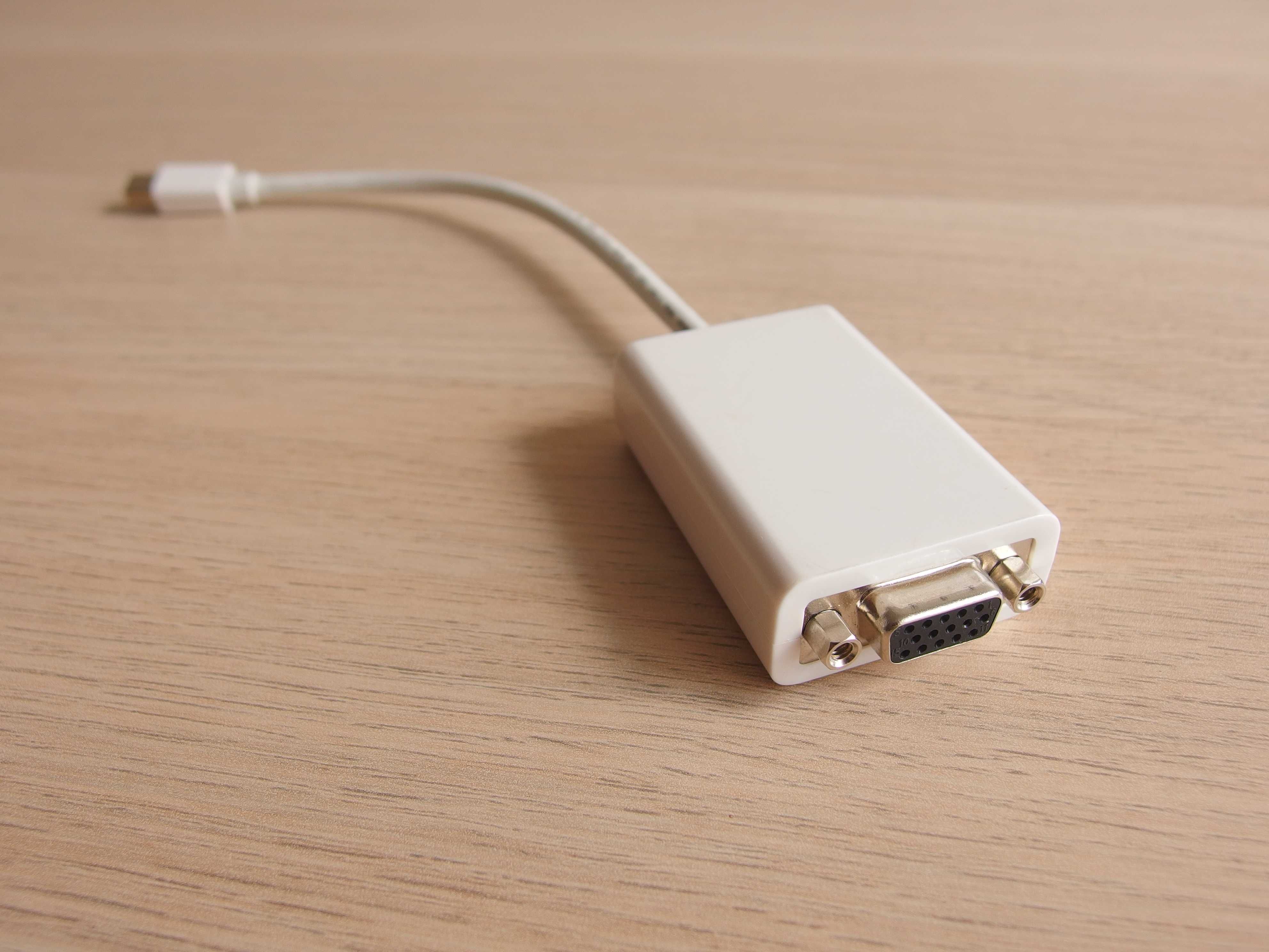 Adapter przejściówka Mini DisplayPort VGA DSUB