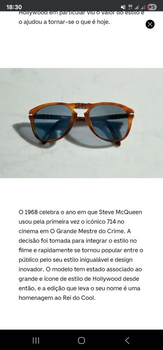 Persol Steve mcqueen Limited edition polarizados