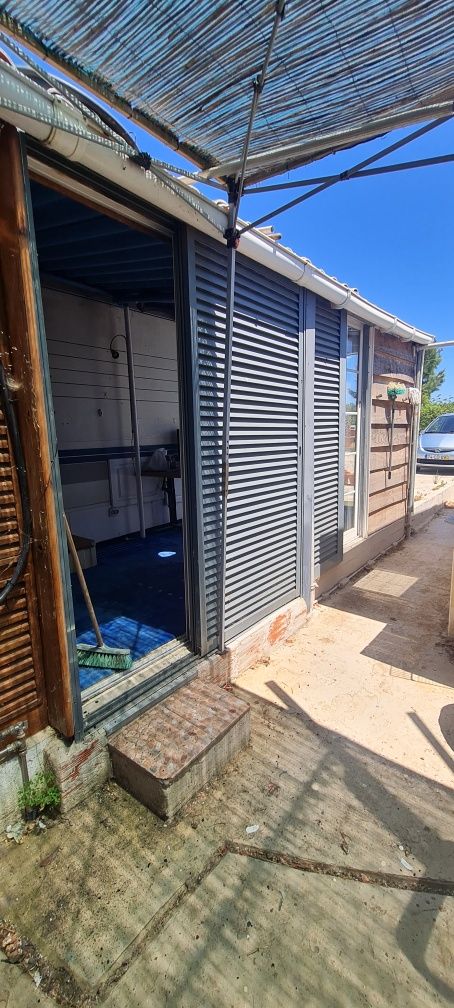 Caravana Hobby com extensão caseira