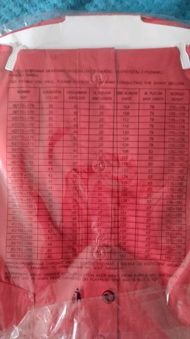 Koszula z długim rękawem