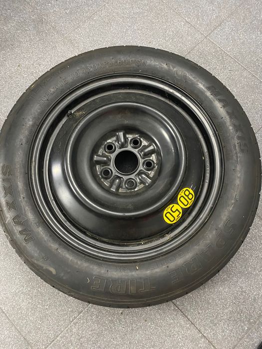 Koło dojazdowe Maxxis T125/80D17 100M – stan idealny  RAV4