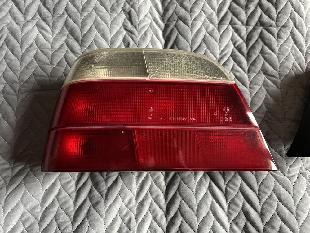 Lampy tylne tył BMW E38 Ori biały kierunek przedlift komplet