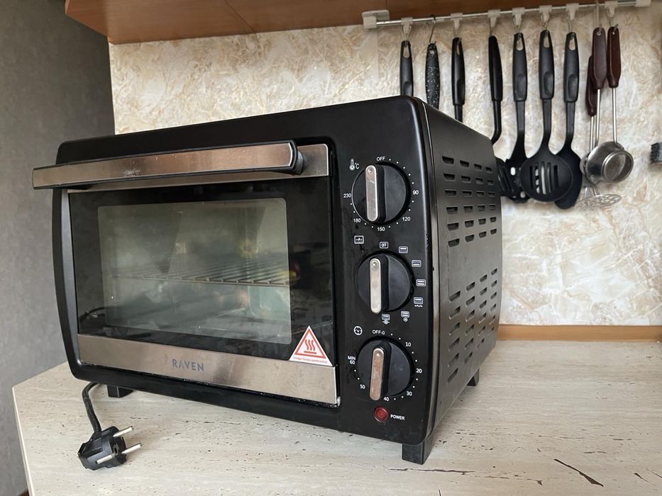 Духовка електрична Raven 1500Вт.
