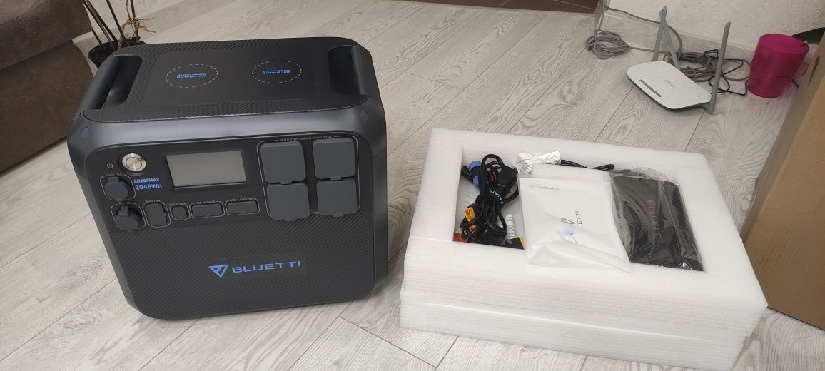 Зарядна станція,зарядная станция BLUETTI AC200MAX 2200 Вт 2048 Европа