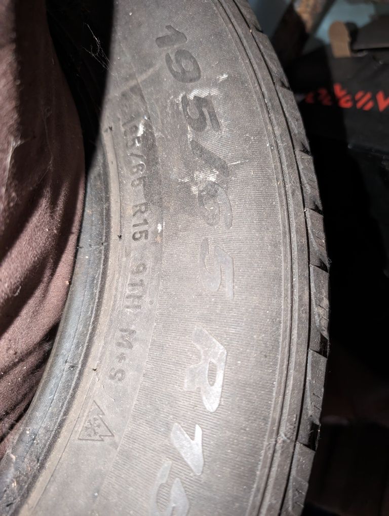 Гума зимова R15 195/65 91H Pirelli + Bridgestone