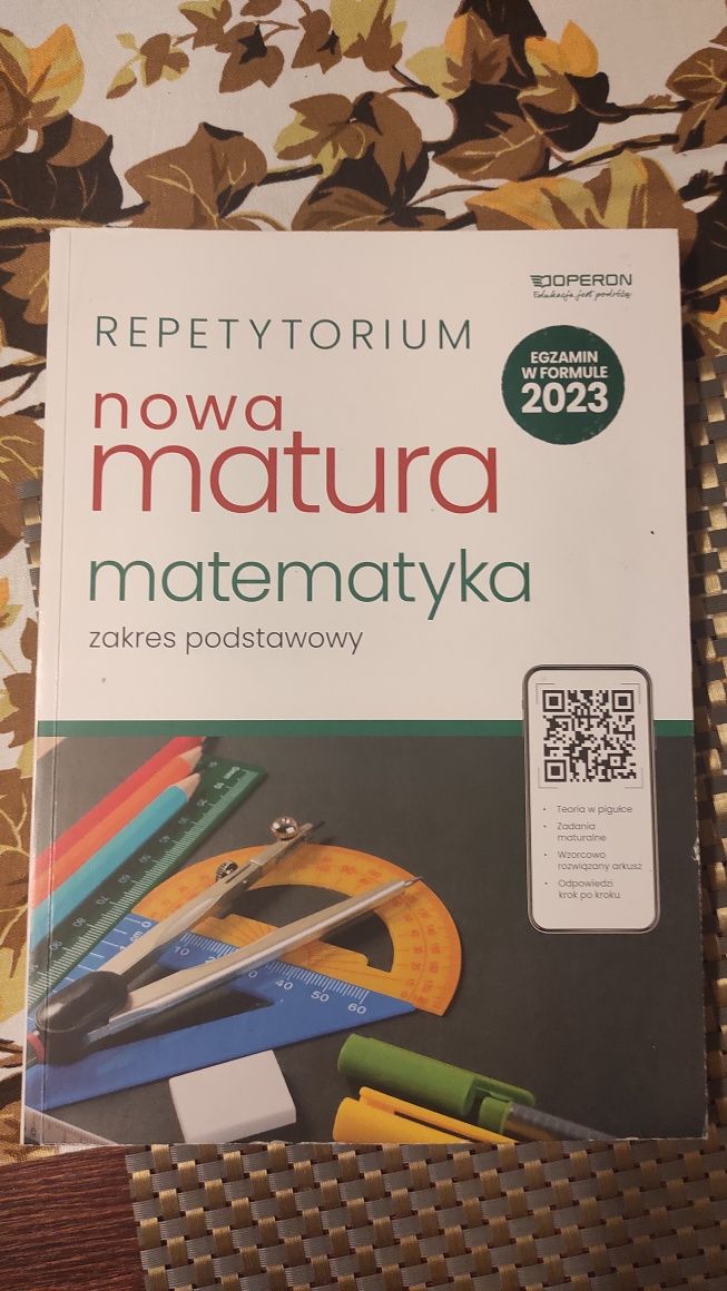 Repetytorium, nowa matura, matematyka, zakres podstawowy Operon