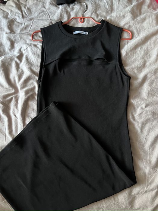 Сукня чорна міді Pull and Bear. Розмір С-М
