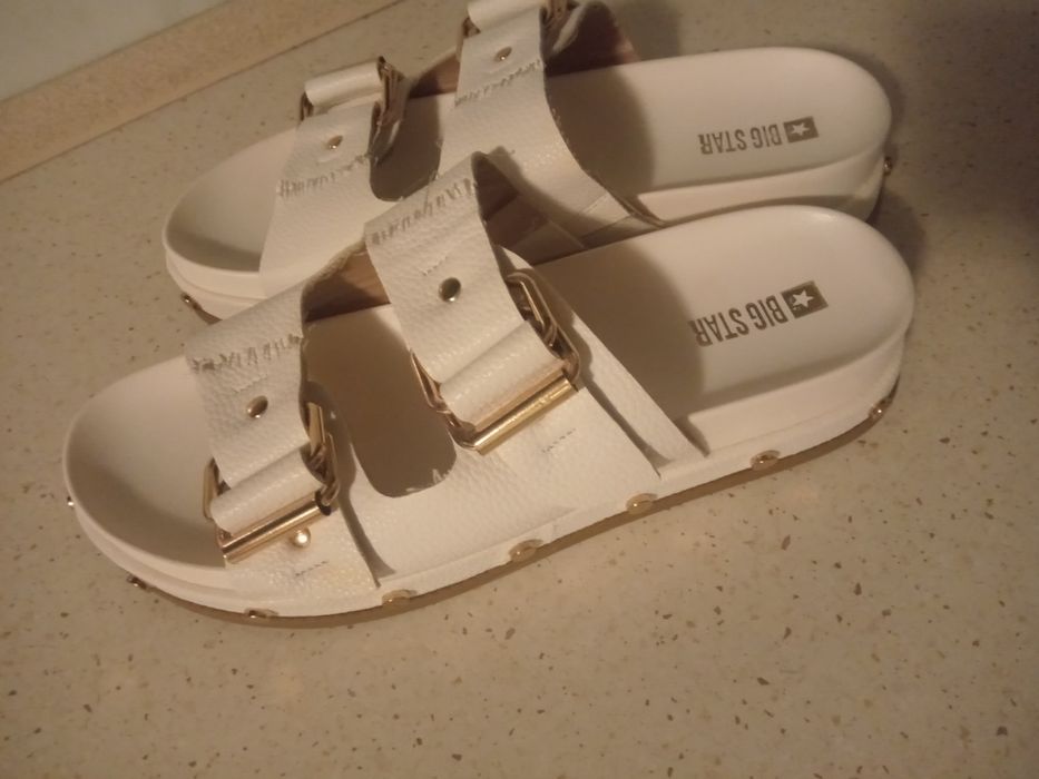 Buty klapki Big Star po naprawie rozmiar 40 wkładka 25 cm