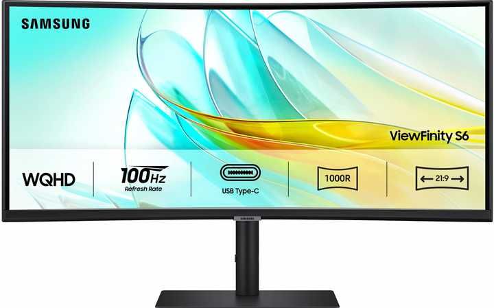 Монітор 34" Samsung ViewFinity S6 Ultra WQHD S34C650