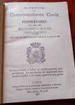 Agenda dos Construtores Civis 1919 Machado e Souza
