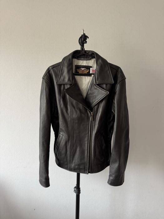 Harley Davidson вінтажна шкіряна куртка