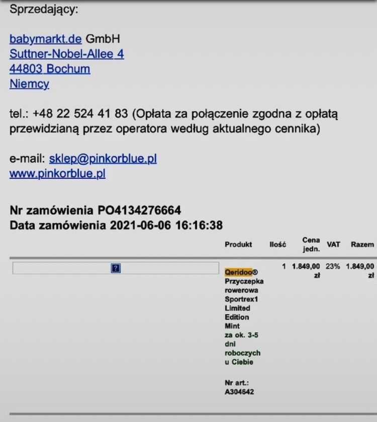 Qeridoo Sportex 1 po jednym dziecku