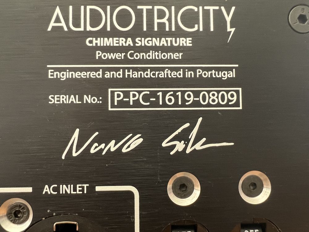 Condicionador de Corrente Audiotricity