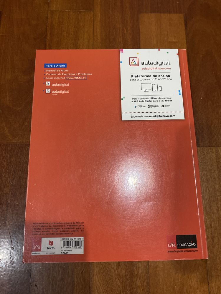 10F - manual + caderno de exercicios e problemas de 10ano
