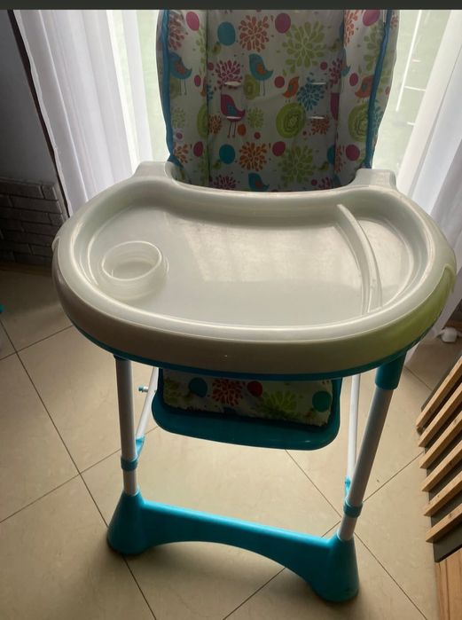 Krzesełko do karmienia Euro-cart baila blue