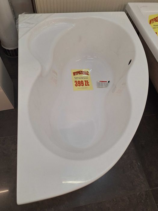 Wanna asymetryczna prawa 150x105 cm Laufen Mio