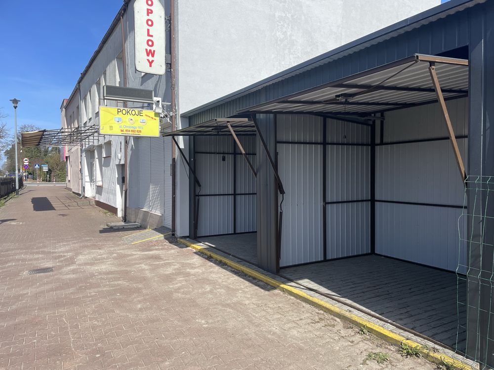 Pawilon Boks handlowy magazynek. Mielno ul. Chrobrego 16B