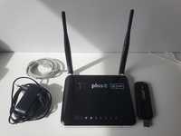 Modem + router WIFI 4G LTE Huawei D-Link Zestaw do internetu mobilnego