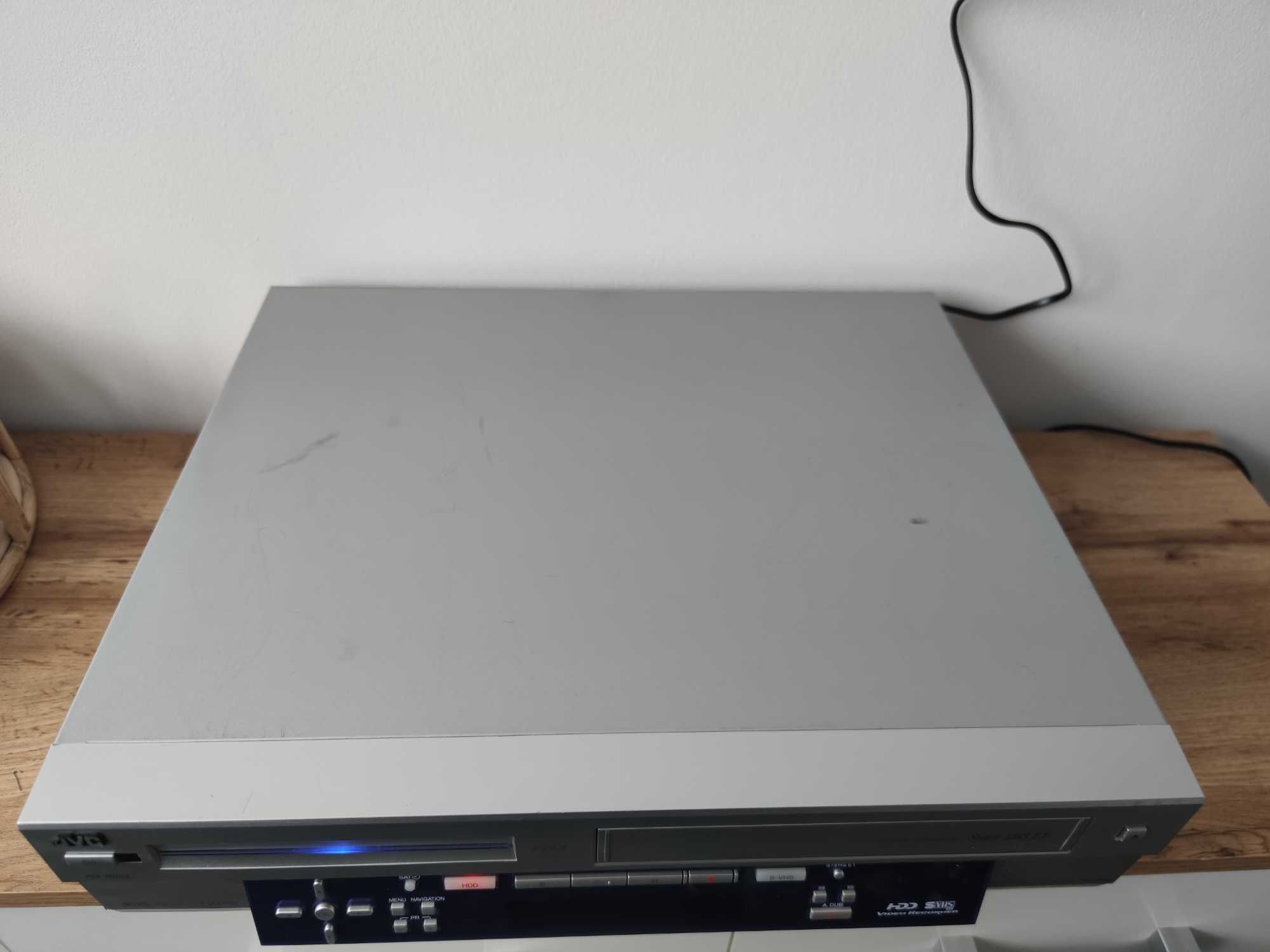 JVC HM-HDS1 Super VHS/HDD nagrywarka S-vhs combo HiFi pdc vps a2 nicam