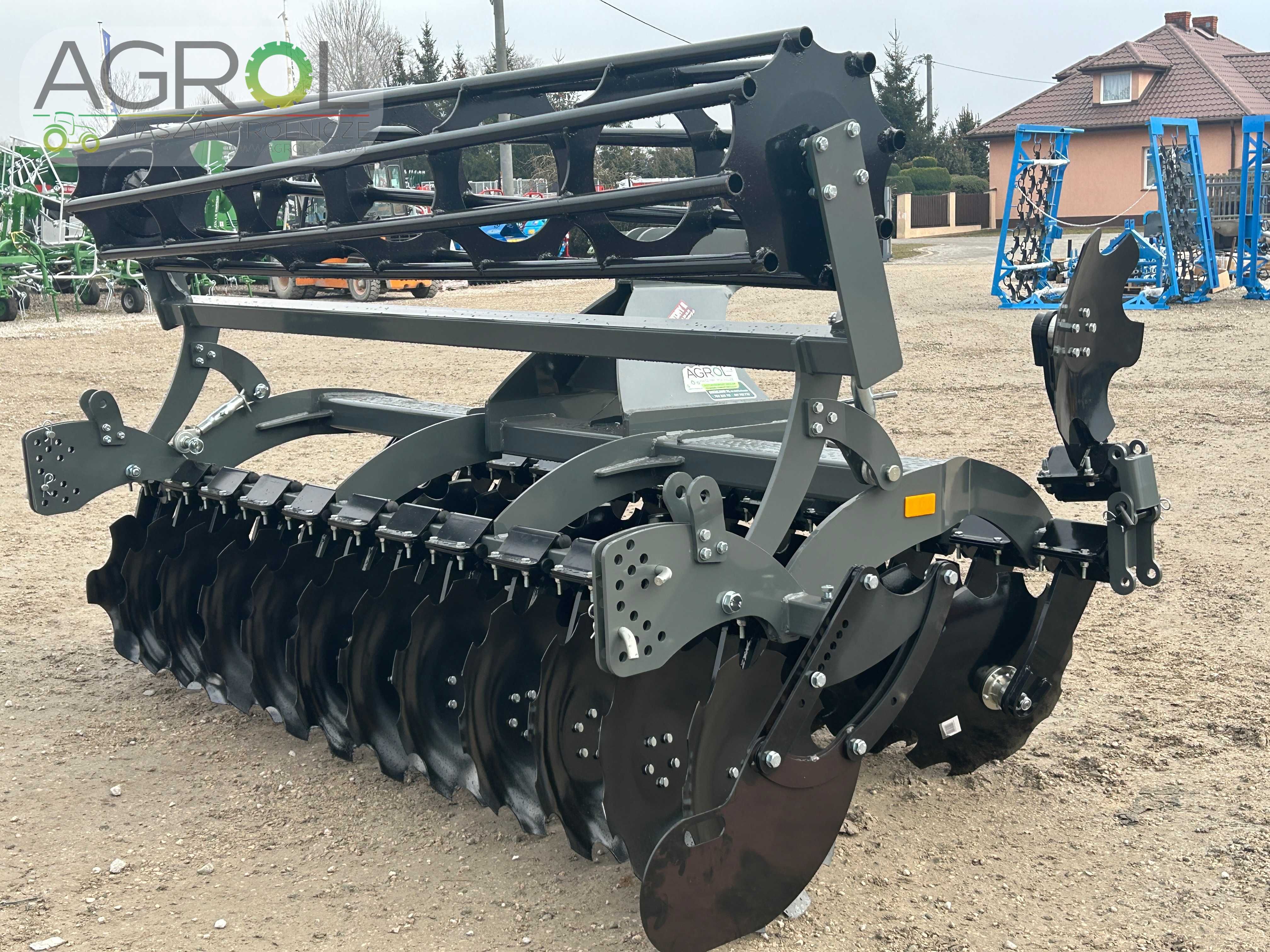 Brona Talerzowa agregat AgroFactory 2,5 2,7 3m InterTech AgroMax Grano
