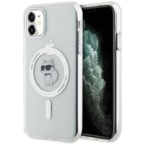 Etui Karl Lagerfeld IML Choupette MagSafe na iPhone 11 / Xr - przezroc