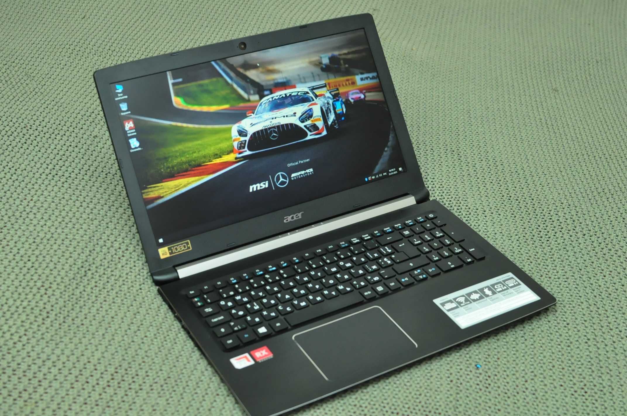 Игровой Acer Aspire 5 (AMD FX/8Gb/ SSD/Radeon RX 540-2Gb)