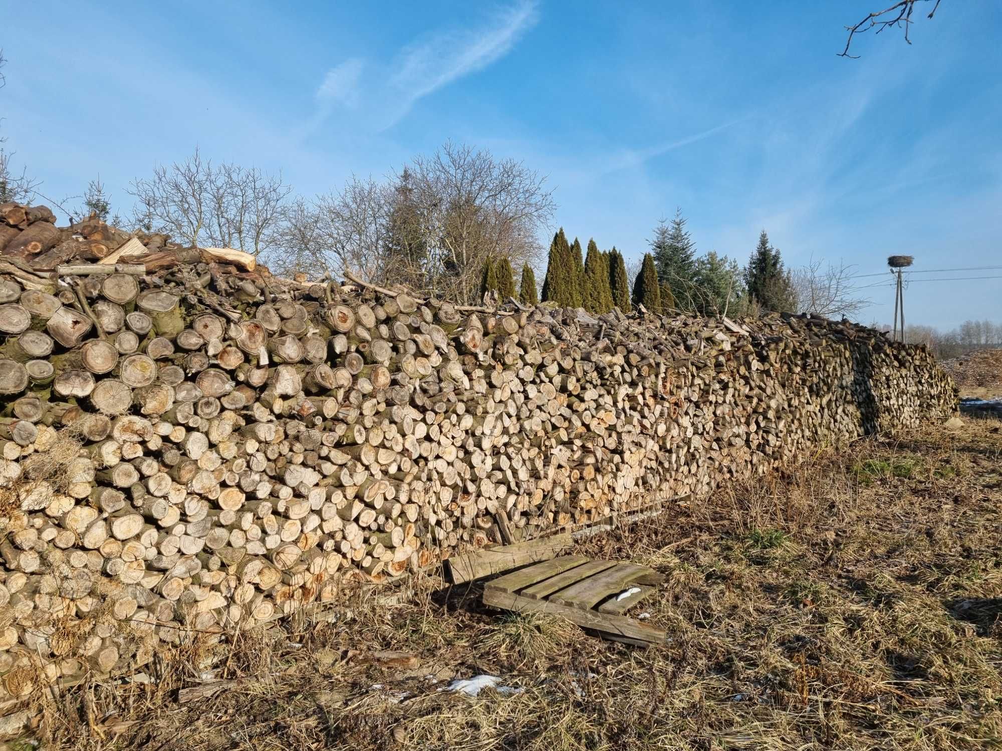 Drewno na opał sezonowane suche, drewno kominkowe, opałowe, do kominka
