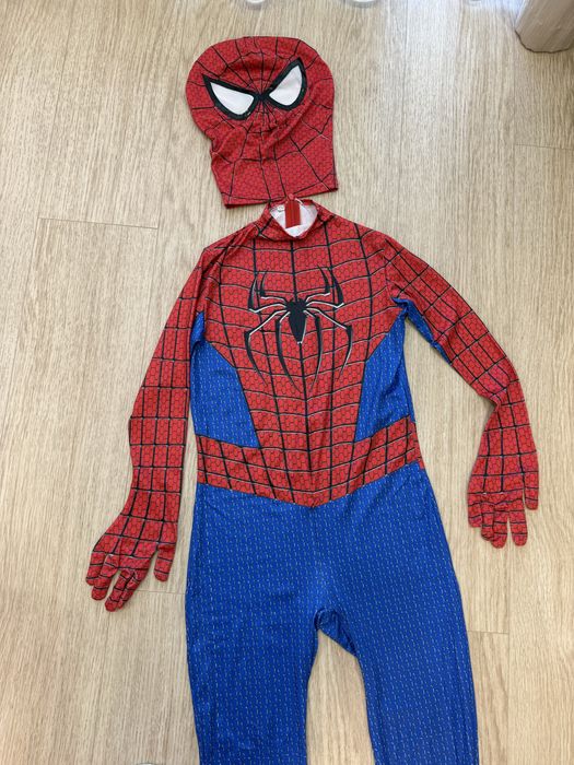 Костюм человека паука с маской р. 140-146