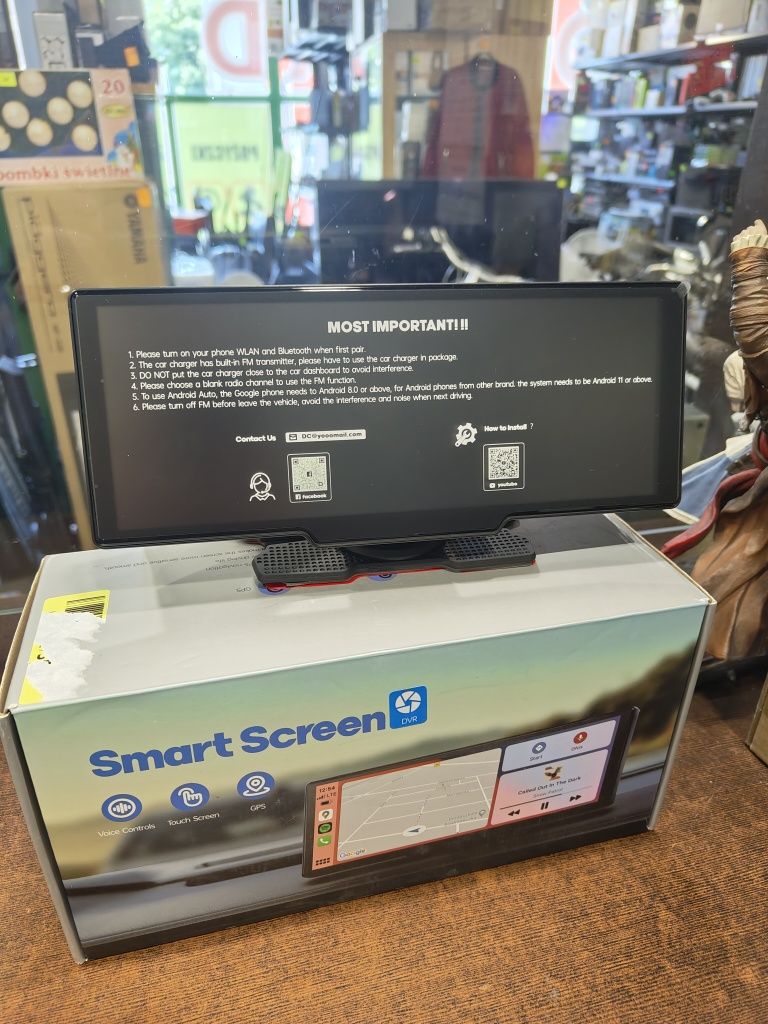 Radioodtwarzacz Smart Screen RC06 Car Play Android Auto