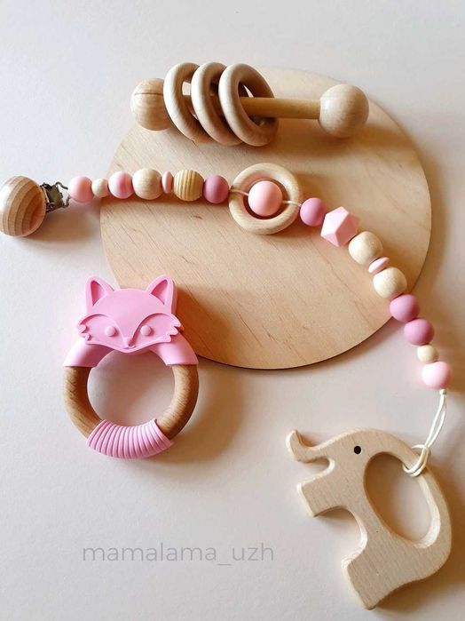 Гризунець Грызунок Тримач Слюнявчик Дитячий посуд