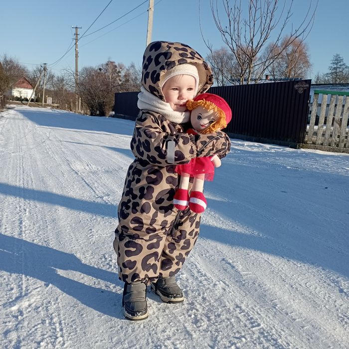 Продам комбінезон зимовий комбінезон h&m 80 розмір з рукавичками