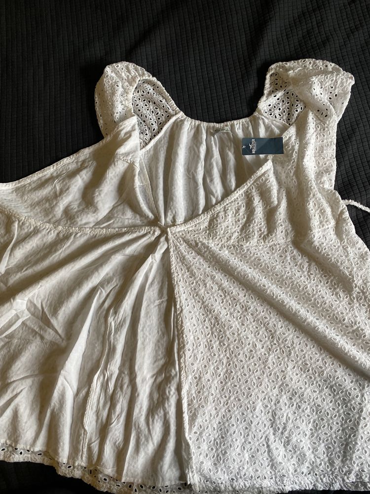 Hollister - Vestido de verão branco | L