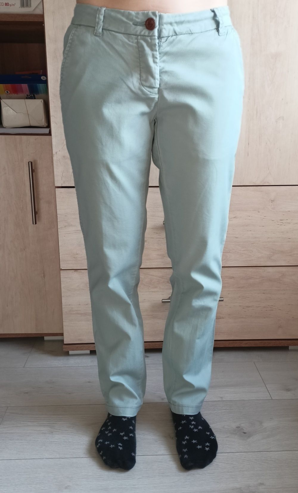 Maison Scotch, eleganckie spodnie, roz. W26 L32, stan bardzo dobry