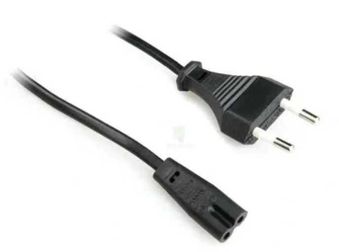 50 x KABEL Ósemka Zasilający 2pin RTV, komputer 1m-2m
