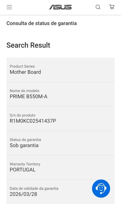 Motherboard ASUS Prime B550M-A