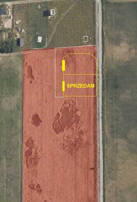 Działka o powierzchni  1083 m² w miejscowości Kwik w gminie Pisz .