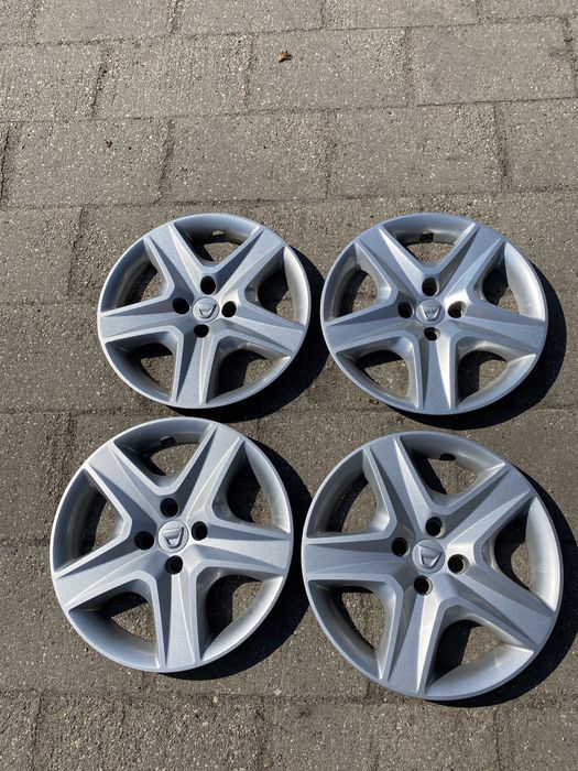 Oryginalne kolpaki do dacia sandero stepway strukturalne 16 cali