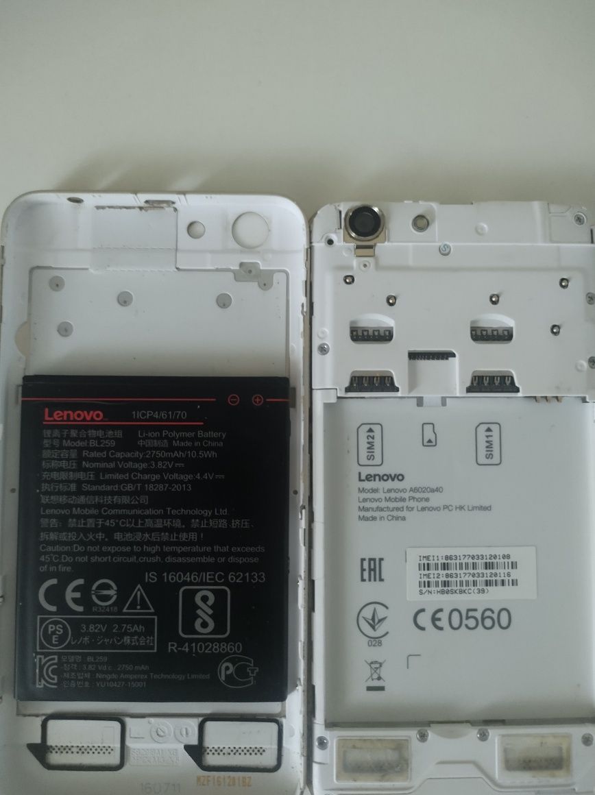 Lenovo K5 A6020 2-16gb Snap 415 LTE