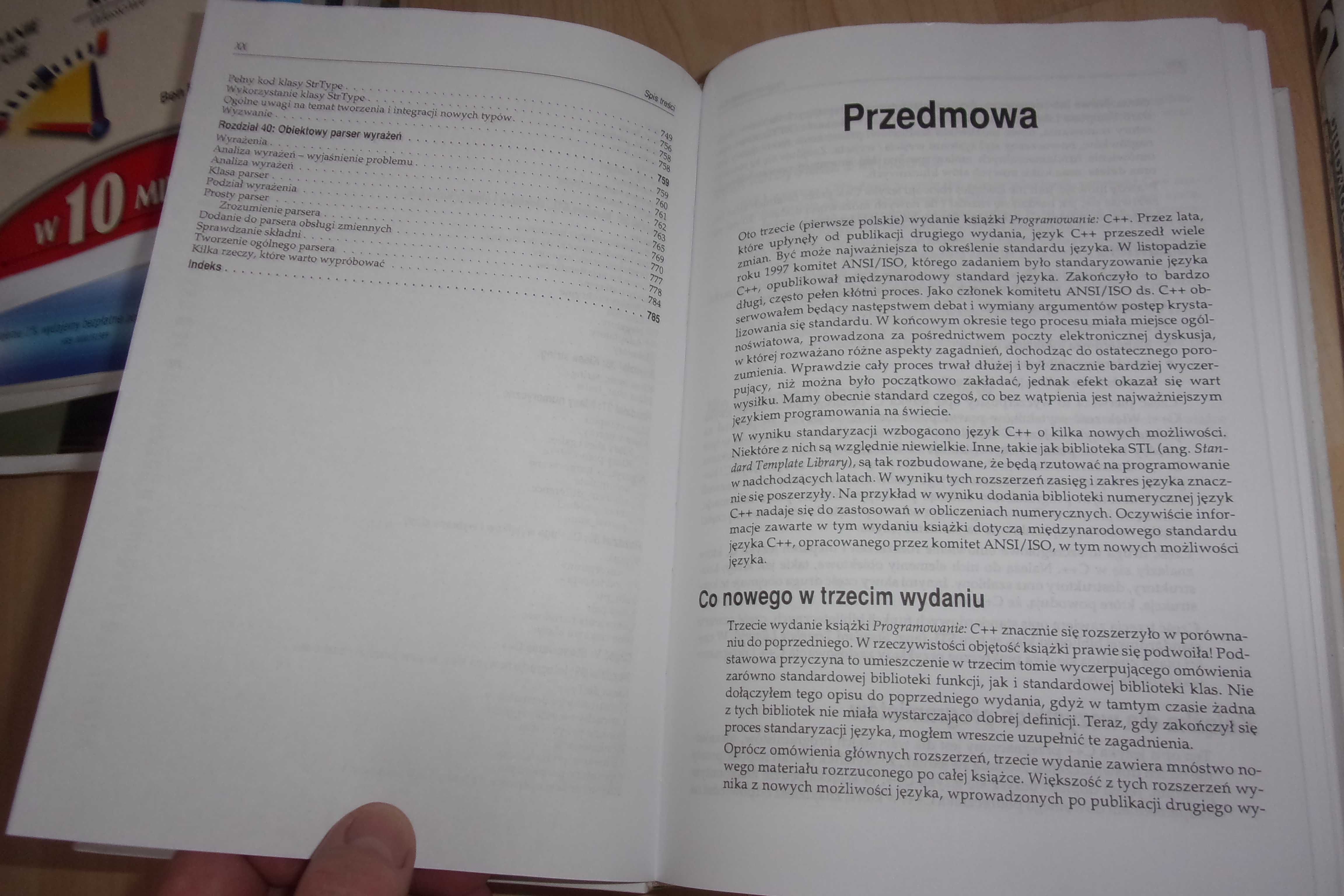 szkoła programowania C Prata Schildt w tonacji c++ savitch
