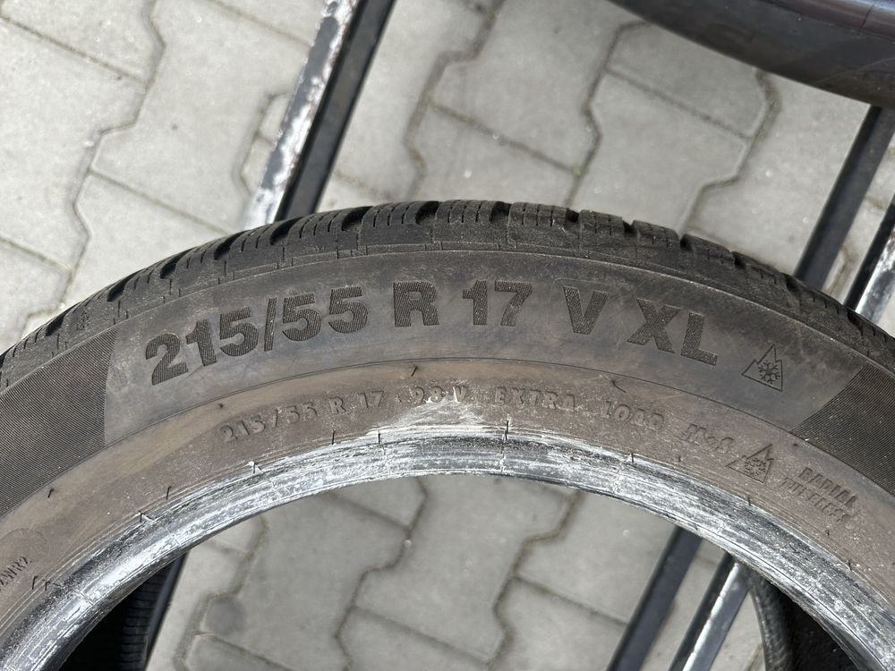 215/55r17 Continental WinterContact ts850p / para 2szt