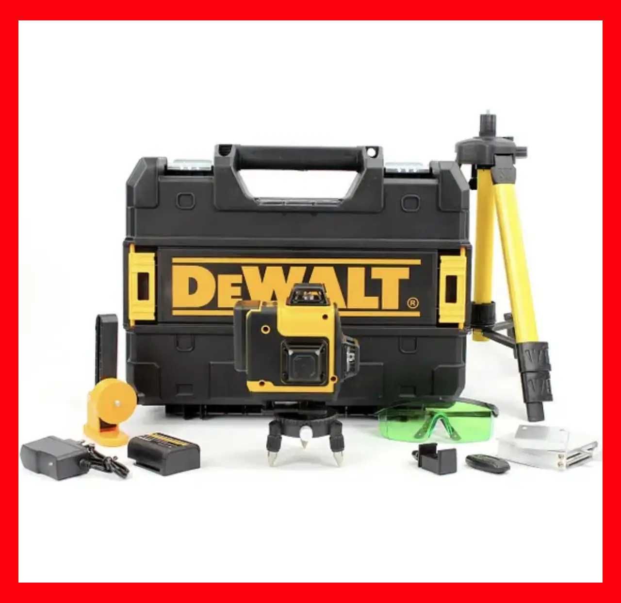Професійний лазерний нівелір DeWalt DCLE34031N, 16 ліній. Арт. 88997