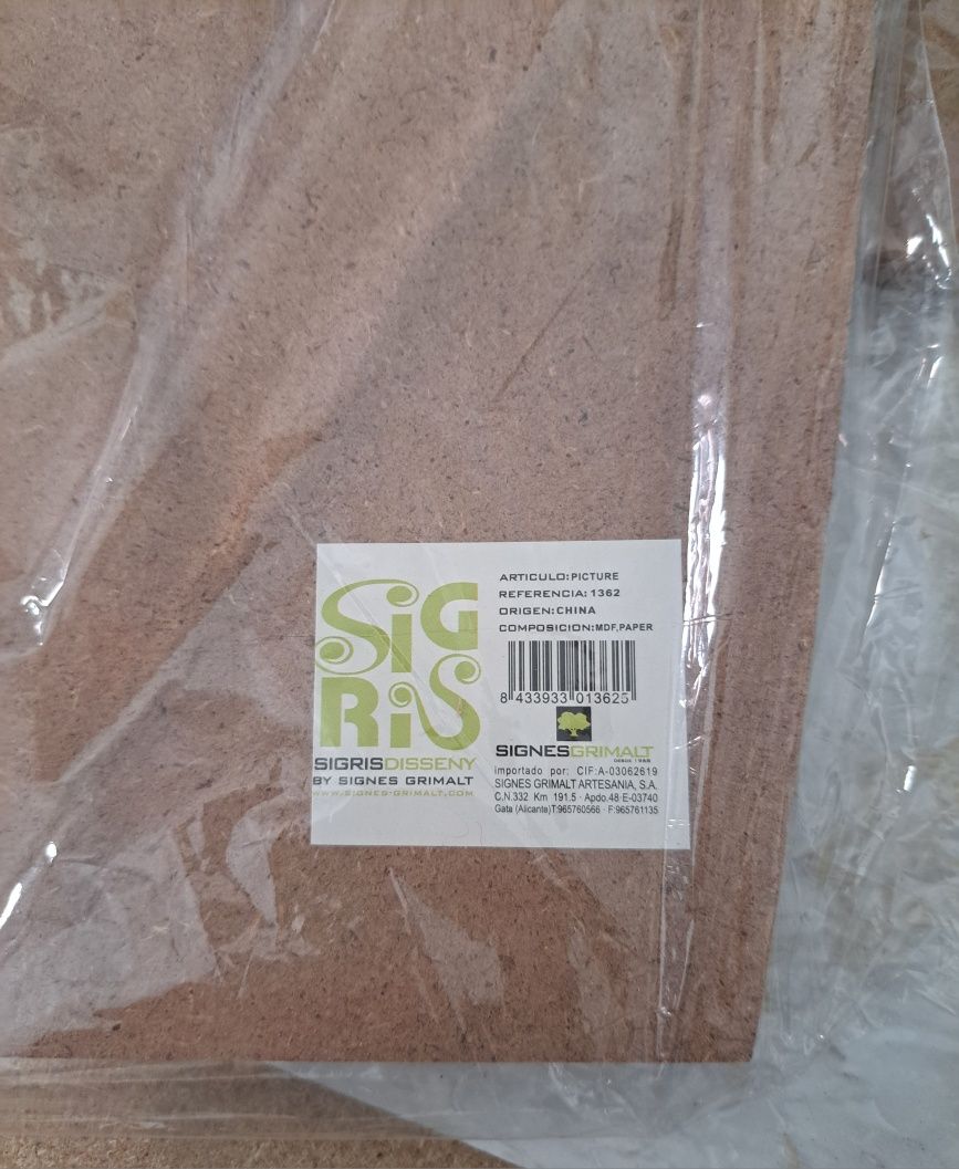Pranchas de decoração