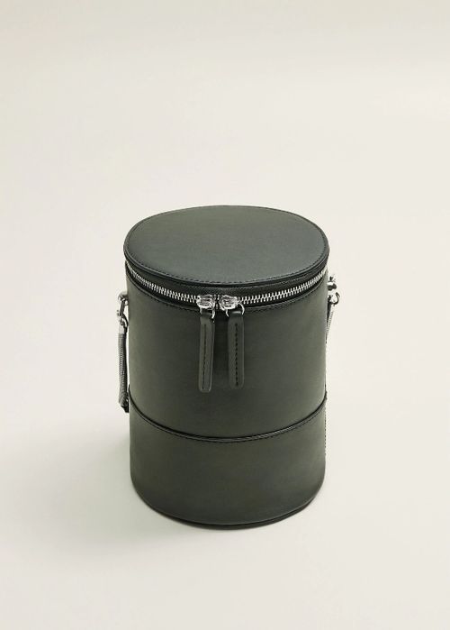 Torebka w kształcie walca MANGO